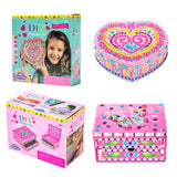 Heart-Shaped Jewelry Box and Storage Organizer