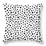 Nordic Style Black and White Velvet Pillow Covers