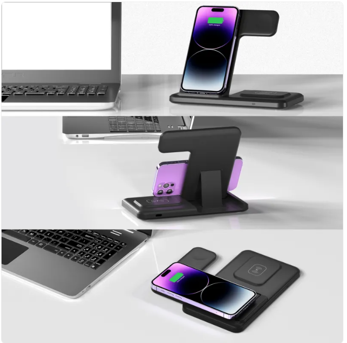 Dual-Device Wireless Charging Pad