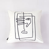 2pcs Velvet Throw Pillows - Nordic Style Home Decor