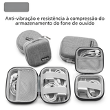 Bluetooth Earphone Storage Bag with Charger Organizer