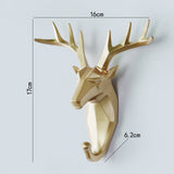 Nordic Fawn Wall Hanging Coat Hook for Home Storage