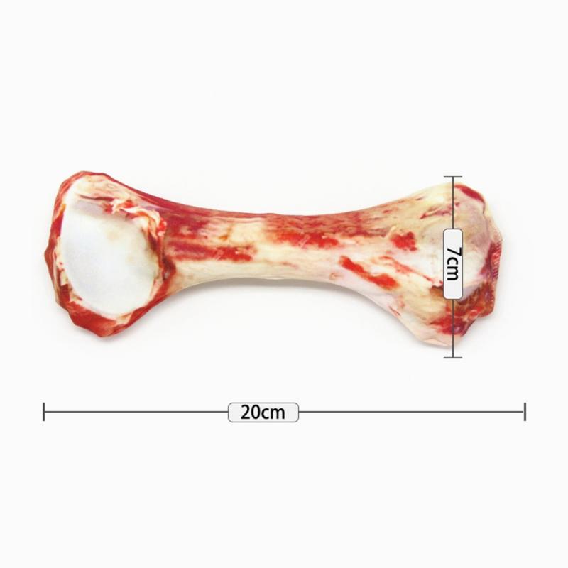 Plush Pet Toy - Realistic Vegetable Drumstick for Dogs
