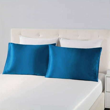 2pcs Solid Color Throw Pillow Covers for Home Decor