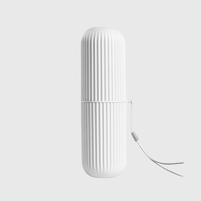 Portable Toothbrush and Toothpaste Storage Organizer