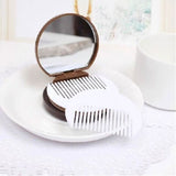 Chocolate Sandwich Biscuit Portable Folding Makeup Mirror