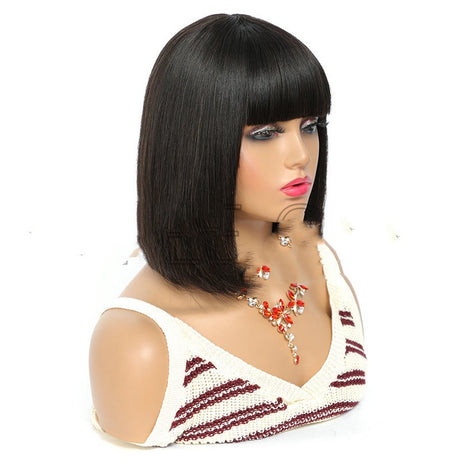 Women's Real Bob Short Hair Headgear Series