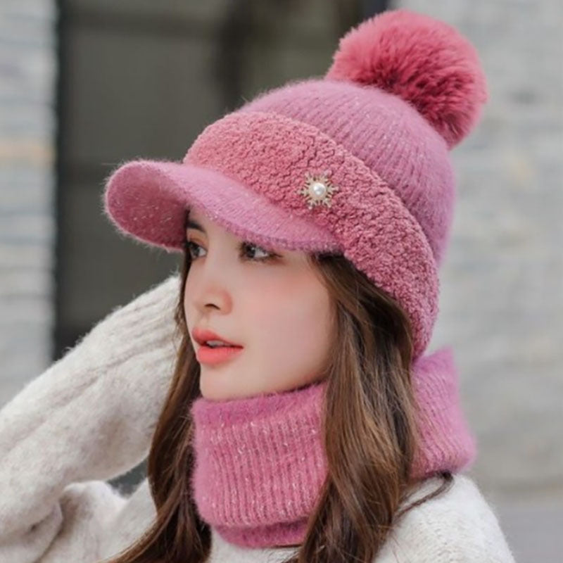 Korean Fashion Windproof Wool Outdoor Hat