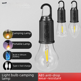 Portable Camping Light with Hook Design and Power Source