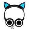 LED Animal-Ear Headphones