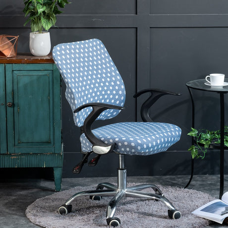 Simple Stretchable Office Chair Cover Set