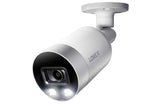 Lorex E891AB Indoor/Outdoor 4K Ultra HD Smart Deterrence IP Security Bullet Camera 150ft IR Night Vision Color Night Vision Audio Only Camera No Cable (Renewed)