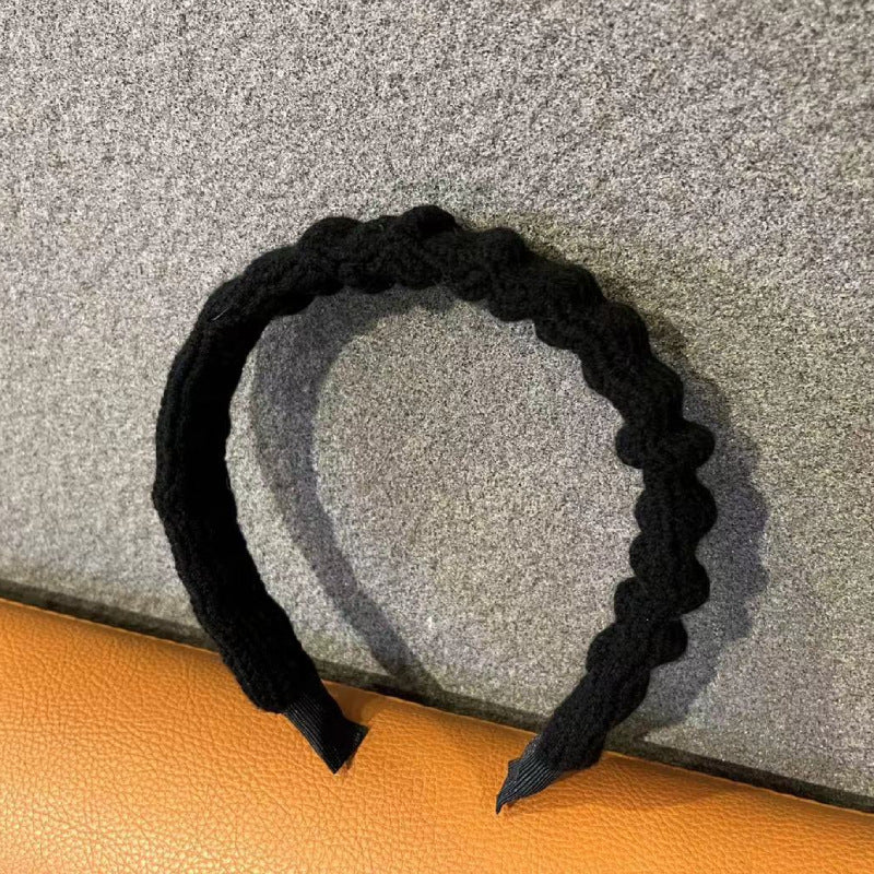 Retro Woolen Headbands and Hair Accessories for Women