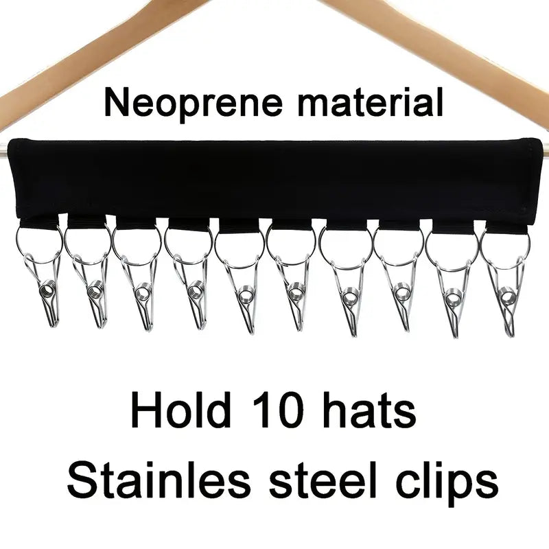 Stainless Steel Cap Organizer Hanger (1 Piece)