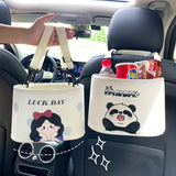 Car Backseat Organizer and Trash Bin Holder