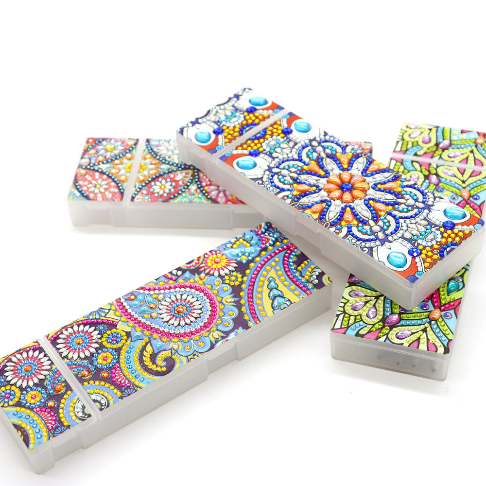 Diamond Painting Pencil Case with Crystal Storage Box