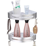 No-Drill Bathroom Storage Rack