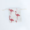 Cotton Linen Drawstring Storage Bag for Students