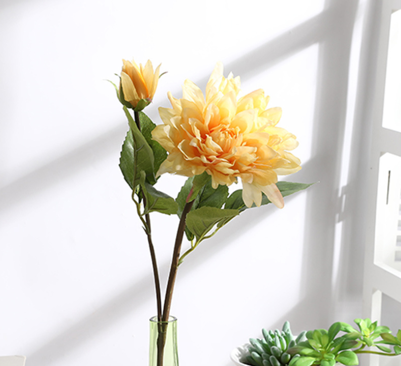 Realistic Peony Plastic Flower Bouquet for Home Decor