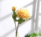 Realistic Peony Plastic Flower Bouquet for Home Decor