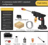 High-Pressure Portable Wireless Car Wash Gun