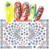 Adhesive Nail Decals for Creative Nail Art