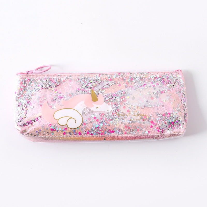 Unicorn Wing Pencil Case - Cute Creative Stationery