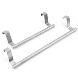 1pc 430 Towel Rack Over Cabinet Door Home Organizer