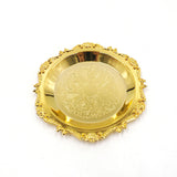European Silver-Plated Home Decor Cake and Fruit Tray