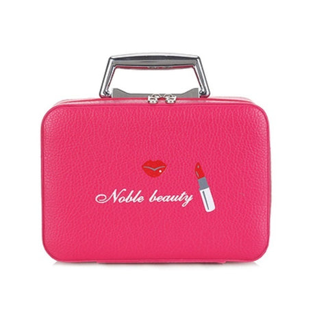 Luxury PU Cosmetic Case for Professional Makeup Storage