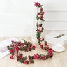 Artificial Pink Rose and Peony Chain for Home Decor