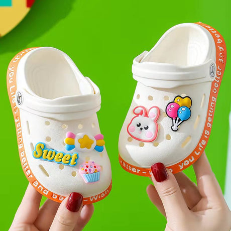 Lightweight Cartoon Garden Clogs for Kids and Girls