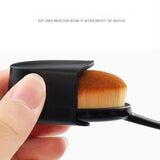 Rose Gold Makeup Brush Set with Cosmetic Tools