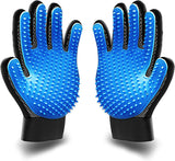 Pet Grooming Brush and Massage Glove for Cats