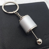 Racing Car Keychain with Brake Disc Design