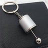 Racing Car Keychain with Brake Disc Design