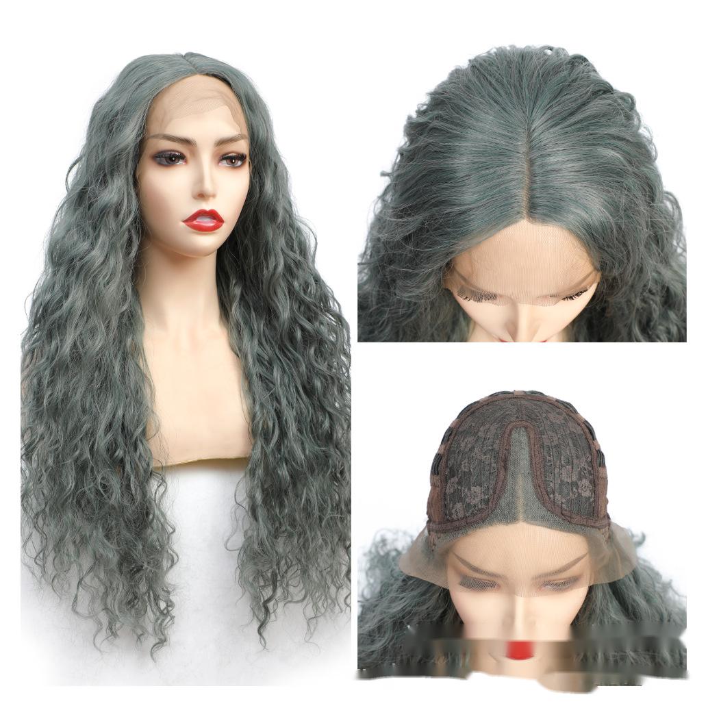 Chemical Fiber Long Curly Hair Hood Accessory