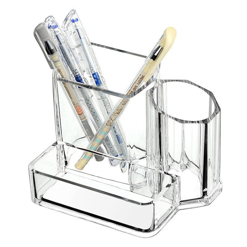Transparent Multi-functional Makeup Brush Storage Box