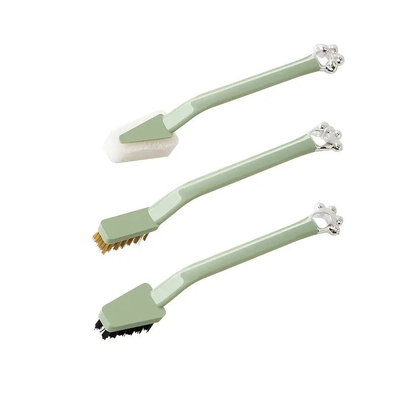 3pcs Multifunctional Kitchen Cleaning Brush Set