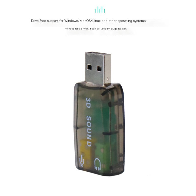 External USB Sound Card for Computer