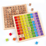 Wooden Educational Multiplication Table Toy for Kids