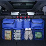 Adjustable Car Trunk Organizer & Backseat Storage Bag