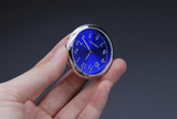 Car Temperature and Mini Clock with Night Glow Feature