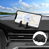 hksod Car Phone Holder Cell Phone Car Mount with Non-Slip SiliconeDashboard Phone Holder for Your Car Car Phone Mount Compatible with All Smartphones-Black