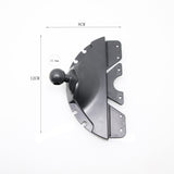 Car CD Slot Mount Base Universal Clamp Black Gray