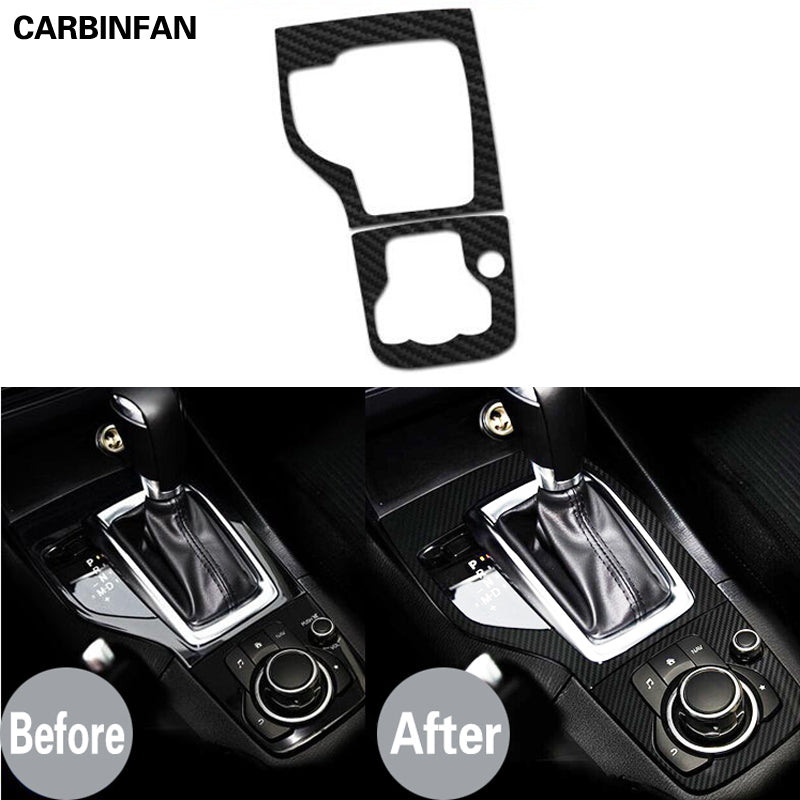 Car Gear Panel Decorative Stickers for Mazda 3 Axela