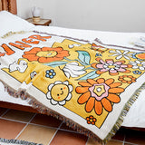 Bohemian Outdoor Camping Blanket and Picnic Mat
