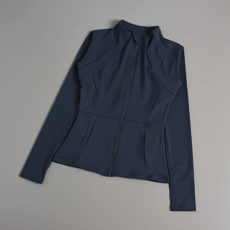 Long Sleeve Slim-Fit Fitness Jacket