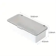 Portable Dustproof Cosmetic Brush Storage Organizer Box
