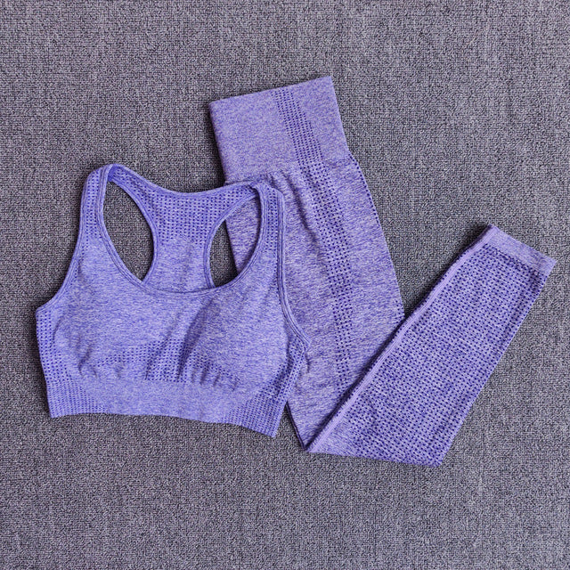 High Waist Yoga Pants Set